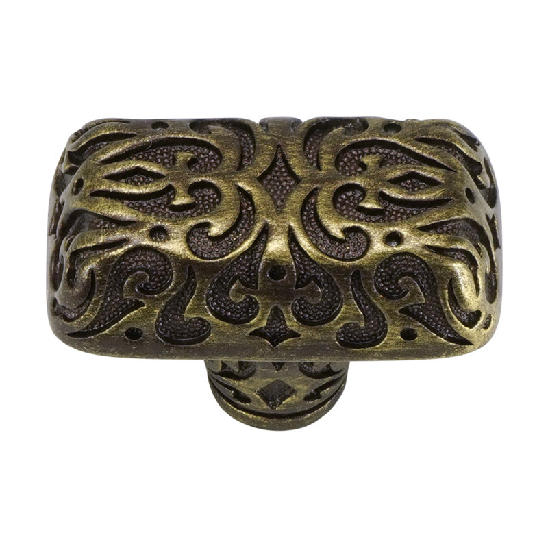Via Veneto knob, Brass