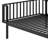 Reinforced Metal Daybed Featuring Strong Steel Slat Base-129514443