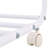 Metal Underbed Storage Basket with Wheels-244469094
