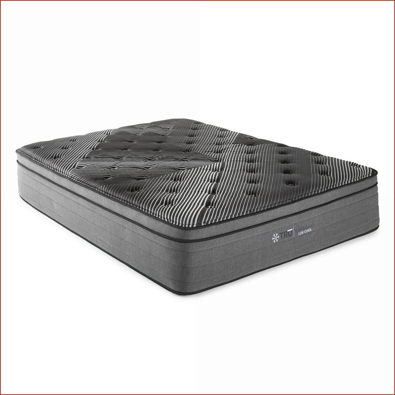 Mattresses 15\" Pure Ice Eurotop Ultra Plush Full Mattress | Foam+Spring | Black
2Description: Experience, Full