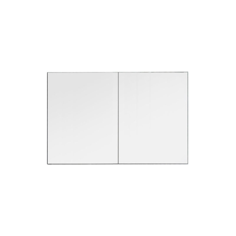Armoire à pharmacie 2 portes à miroir sans cadre avec DEL Caryville Venice, H 25 po x l 40 po x p 5 po