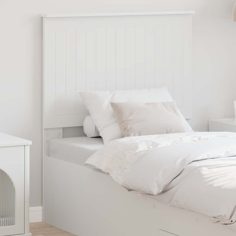 Headboard, White, European Toddler (80 x 160 cm)