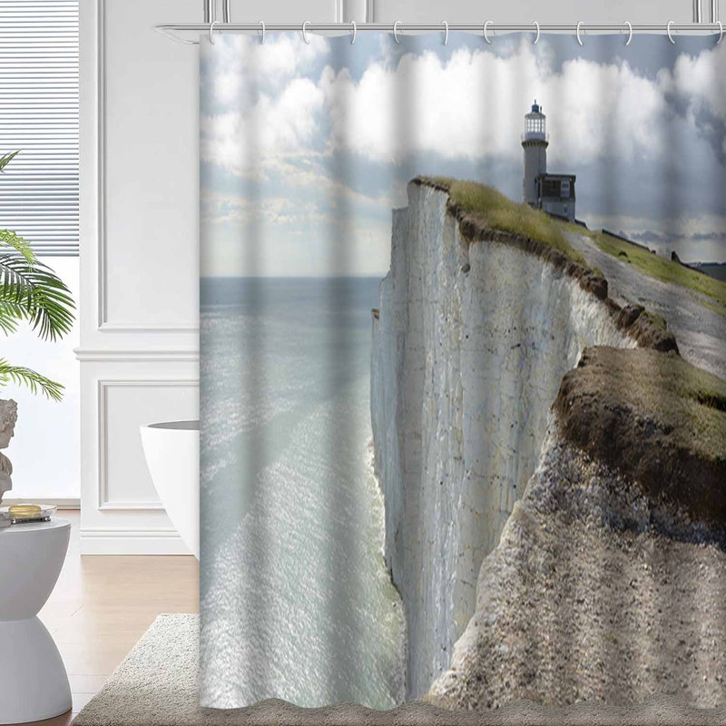 Phare de Belle, Beachy Head, Angleterre, célèbre craie avec 12 crochets, L 72 po x l 78 po