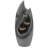 37" Gray Resin Modern Fountain with Lights