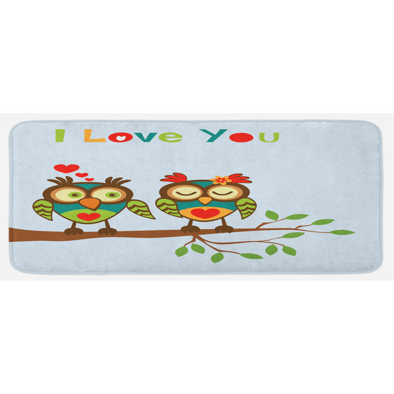 Tapis de cuisine romantique