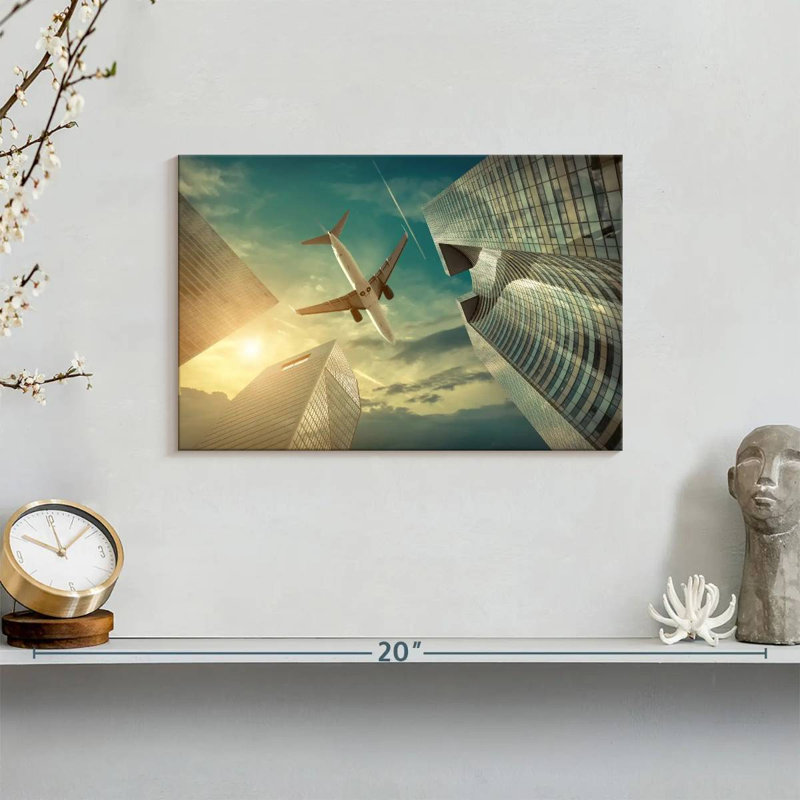 Mehar High Flight Aircraft, 8" H x 12" W