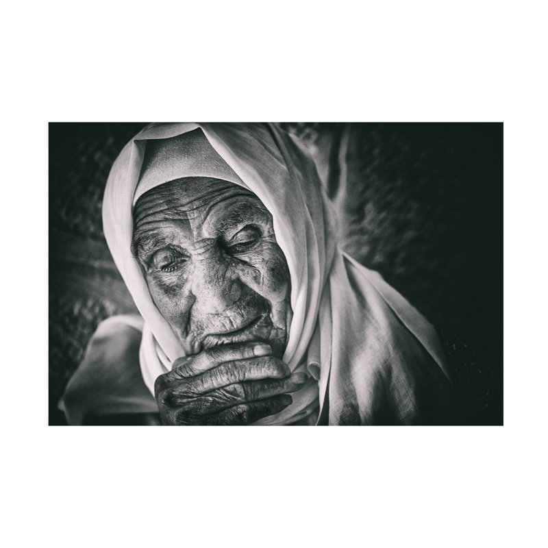 Rami Al Adwan Worried Canvas Art, 12" H x 19" W