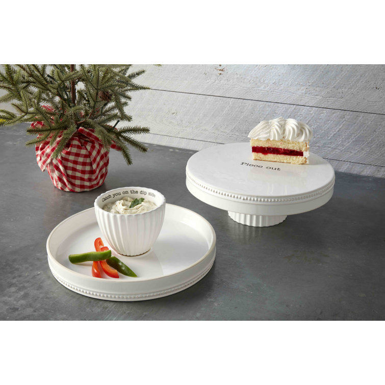 Ironstone Bundt Cake Pan Vintage White Ceramic Baking Dish 