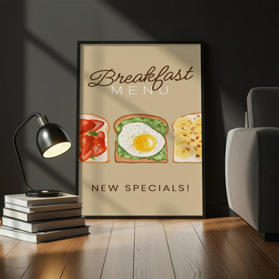 Kitchen Food Art Matte Poster