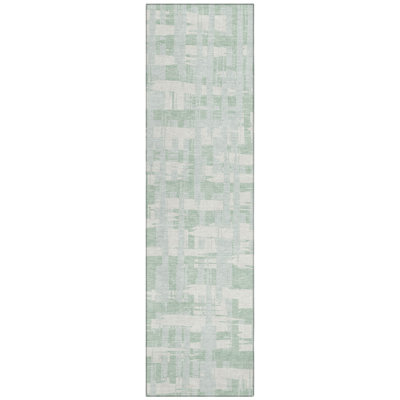 Machine Washable Indoor/Outdoor Chantille Mint Rug