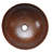 13" Small Round Vessel Hammered Copper Sink