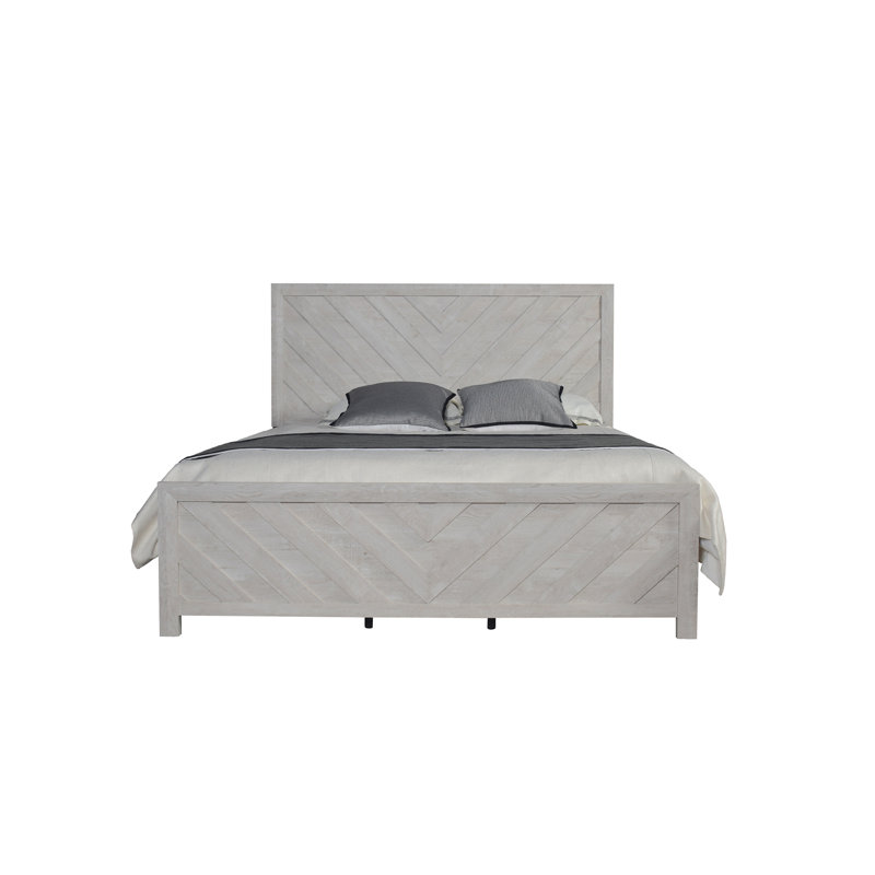 Ensemble de chambre à coucher avec rangement de style moderne 5 pièces DENVER King