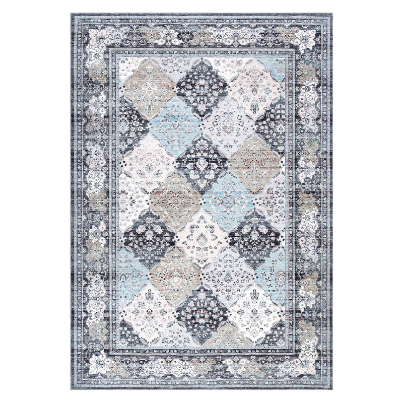 Emeline Area Rug, Blue, Rectangle 80 x 150cm