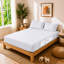 40cm Extra Deep Fitted Sheet - Luxury Microfiber Deep Pocket Bed Sheet Secure Fit-121863302-121863318