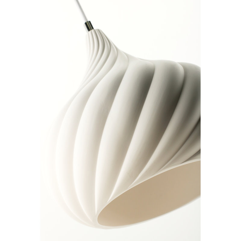Sophie 1 - Light Gypsum Teardrop Pendant
