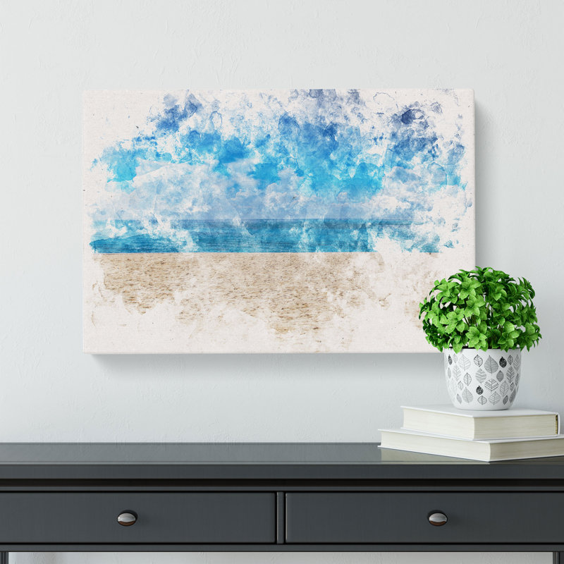 Beach In Mexico - Wrapped Canvas, 60cm H x 91cm W x 3cm D