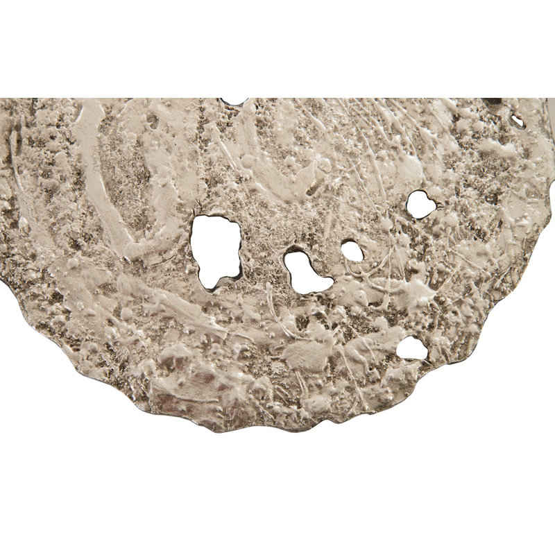 Molten Wall Décor, Silver