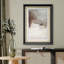 Winter Countryside Cottage Lake, reproduction d'art encadrée-91356190-91356191