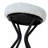 29'' Floral Print Counter Height Bar Stool with Footrest, Set of 2, Upholstered Round Barstools for Kitchen and Dining Room-1445419969