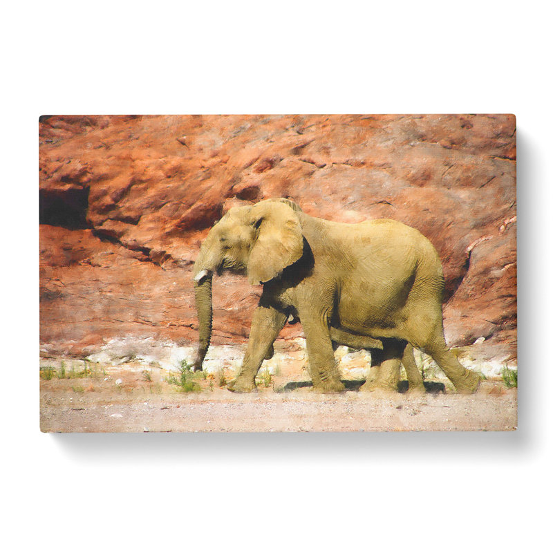 Elephant Vol.6 Painting - Wrapped Canvas, 40cm H x 60cm W x 3cm D