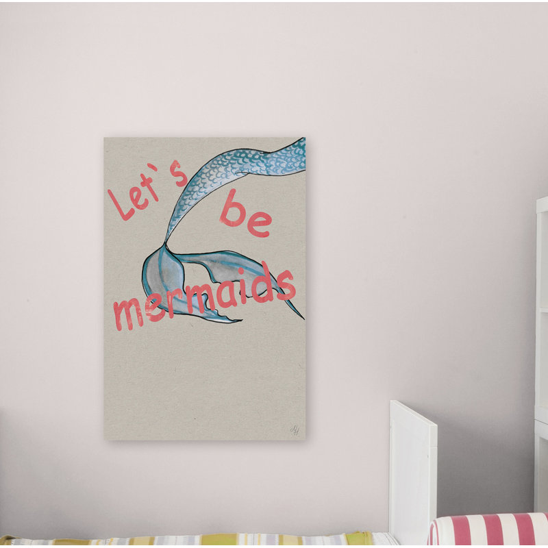 Art sur toile, "let is mermaids tail" Cranbrook, H 36 po x l 24 po