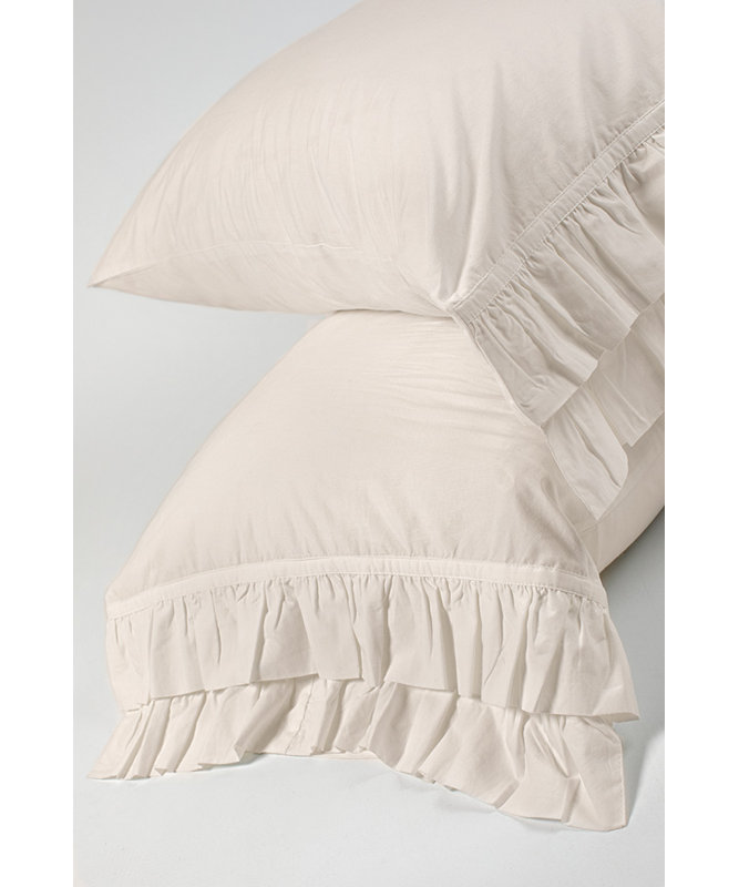 Sheet Set, Ivory, King Sheet Set + 2 Pillowcases