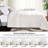 Superior Jacquard Lattice Fleece Plush Sherpa Reversible Blanket Medium Weight Fluffy Bedding-1103031241-1103031243