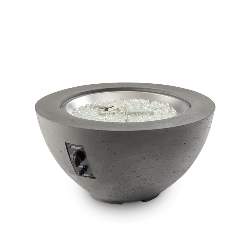 Round Concrete Smokeless Fire Pit