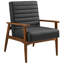 Fauteuil d'appoint en cuir Jensen -101174294-101174293