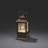 Snow Lantern with Snowman Scene