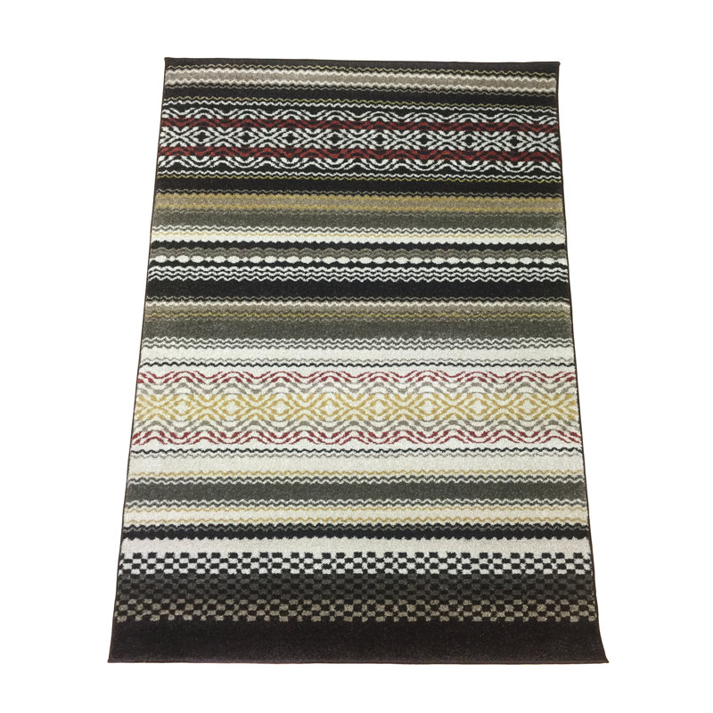 Narol Striped Indoor / Outdoor Area Rug, Rectangle 80 x 150cm