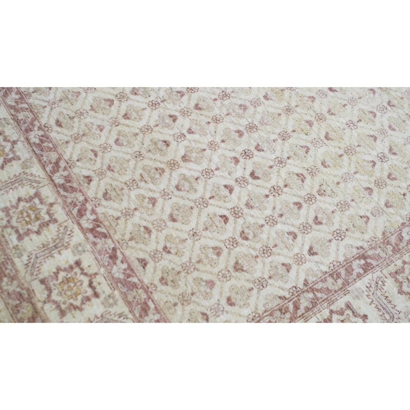 Ziegler Wool Oriental Area Rug in Beige