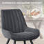 Modern Dining Chairs 54.8*46.9*83.2cm Tech Fabric Upholstery with Stylish Design Sofa-Level Cushioning Pet-Friendly Durable Scratch Resistant for Kitchen Dining Room or Home Office-1022161956-1013287210