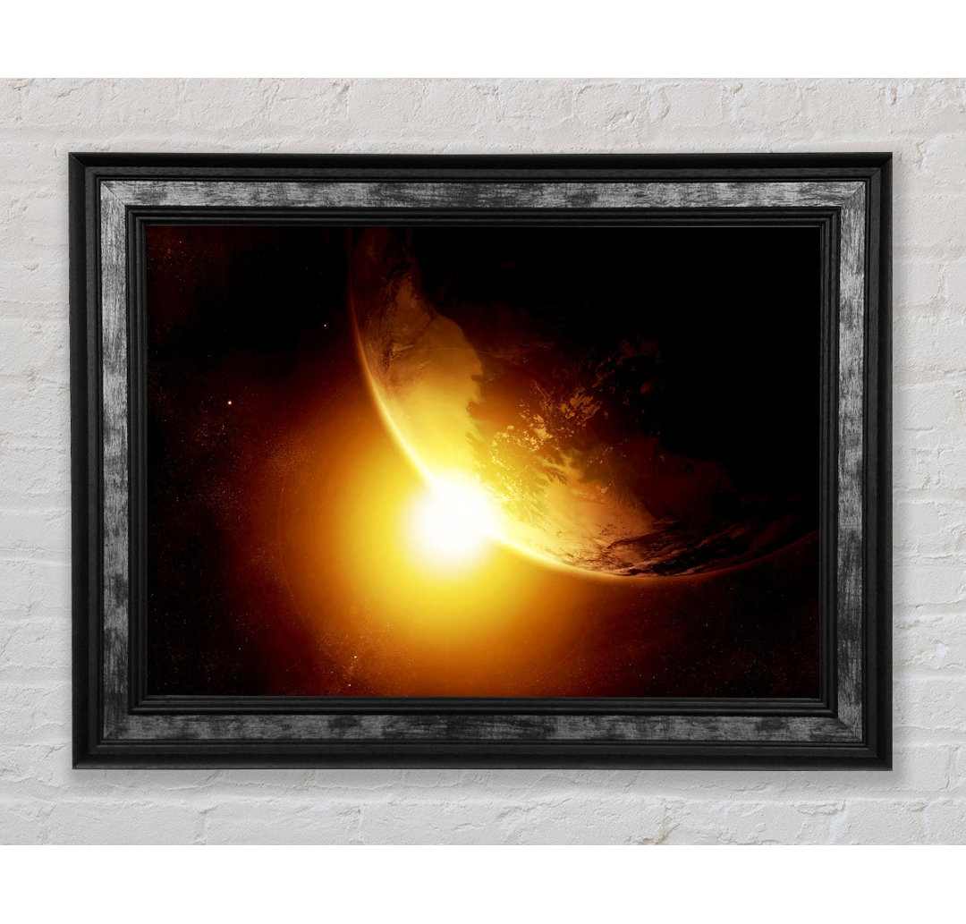 Eclipse Of The Sun - Einzelne Bilderrahmen Kunstdrucke