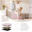 Banc d'entrée et de chambre pliable et rembourré de 76 cm de large-962082087-971185987