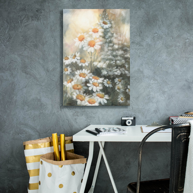 Toile épique Graffiti «Daisy Dreams» par Leslie Trimbach, 12 po x 18 po, H 26 po x l 18 po x P 0,75 po