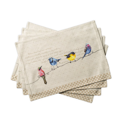 Cotton Animals/Nature Rectangle Placemat
