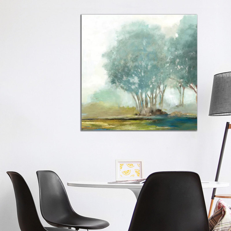 Blueberry Hill II, Square by Allison Pearce - Painting on Canvas, Wrapped Canvas, 66.04 cm H x 66.04 cm W x 3.175 cm D