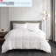Housse de couette pour lit simple 3M, 100% coton, doux et respirant, lavable à la machine