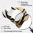 Lawncrest Gold And Black Wave I - Geometric Cloud Unique Wall Mirror Decor, Black Asymmetrical Large Mirror, Printed Metal Art-171757208