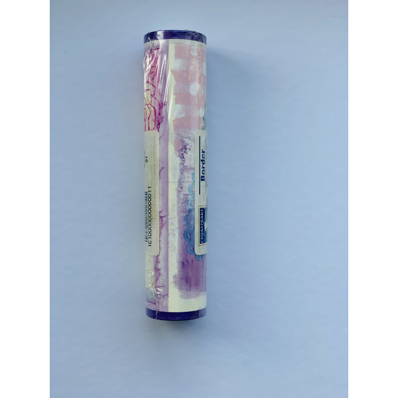Pre-Pasted Vinyl Floral