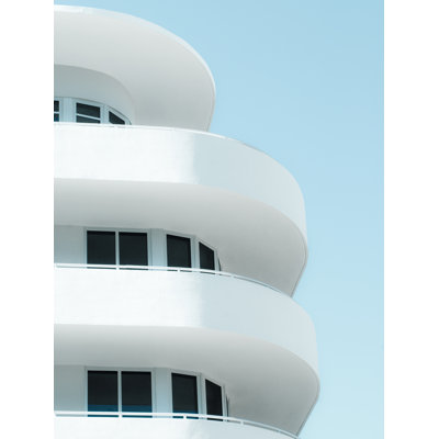 Adam Sherbell " Art Deco Miami Beach #9 " by Adam Sherbell