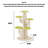 Creative Solid Wood Cat Tree-138583674