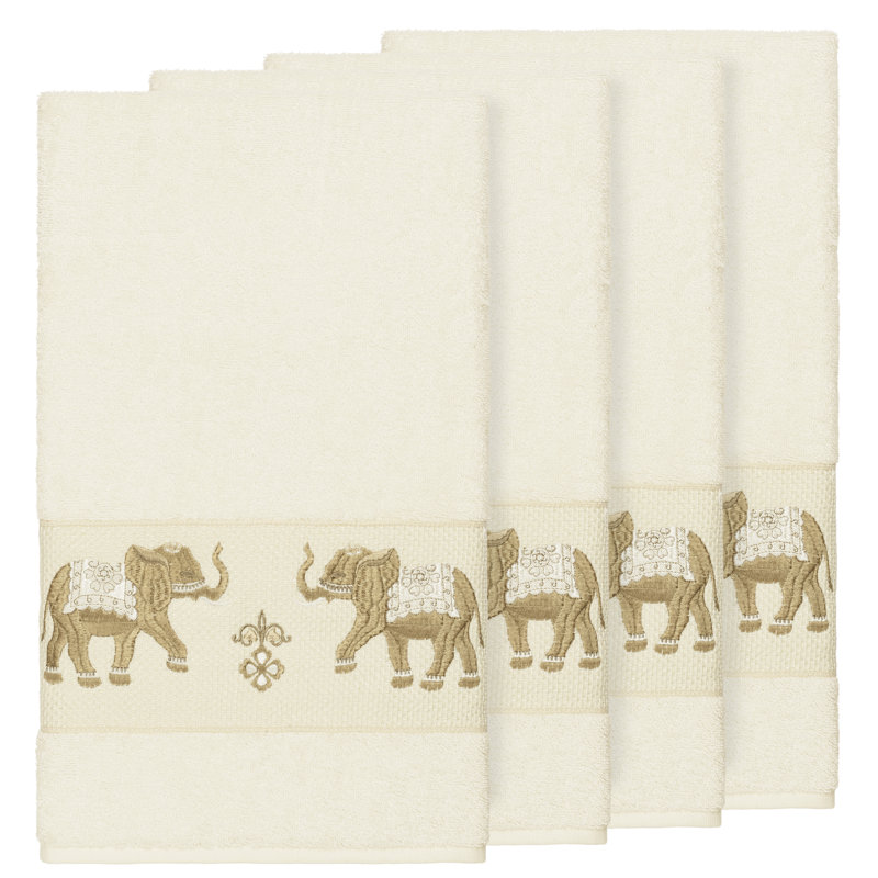 Quinn Turkish Cotton Midweight Bath Towel, Cream