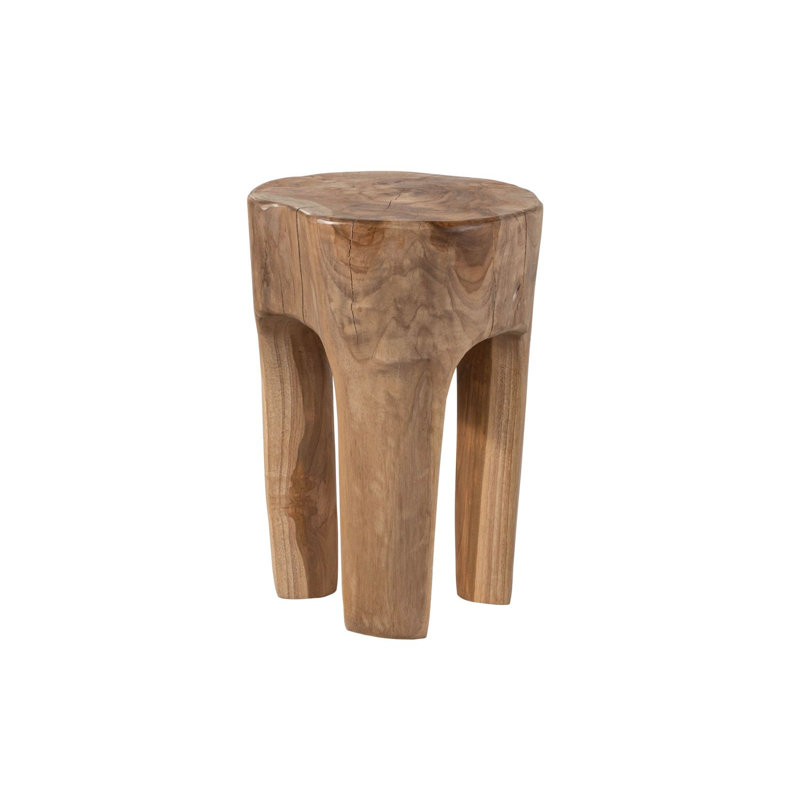 Unika Solid Wood Accent Stool
