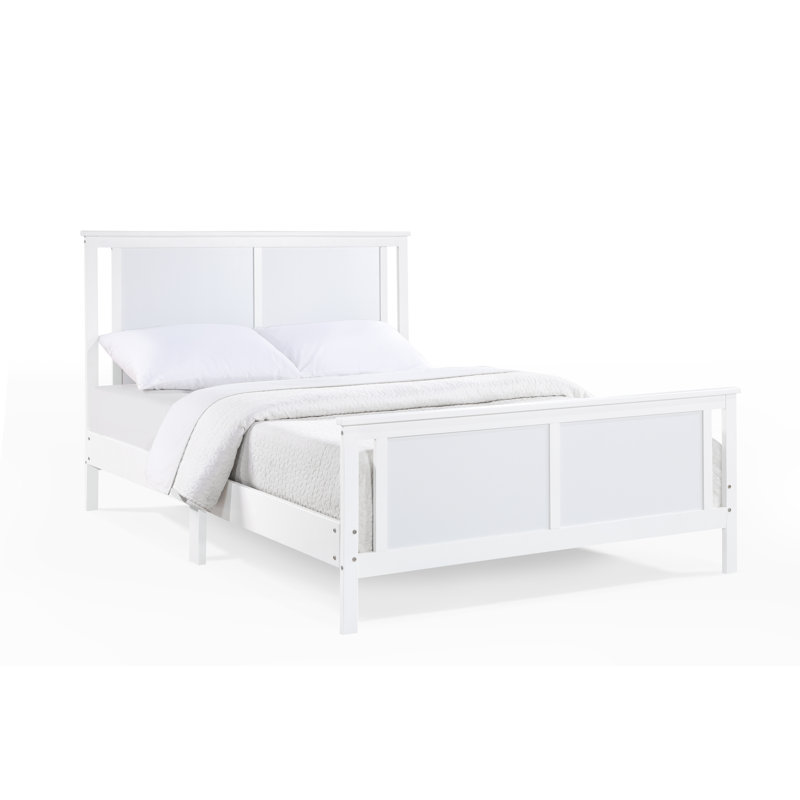 Connelly Bed, White, Full/Double