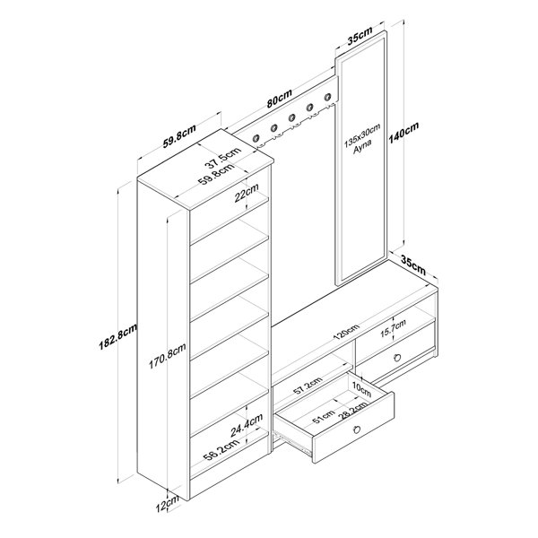 Dimensions du produit