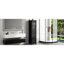 Freestanding Black Bathroom Chest - , And Stylish Tall Storage Cabinet Black, With Adjustable Shelves