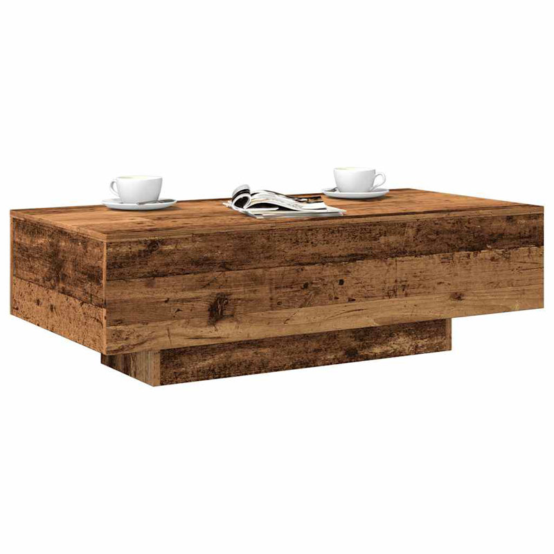 Odea Frame Coffee Table, Old wood
