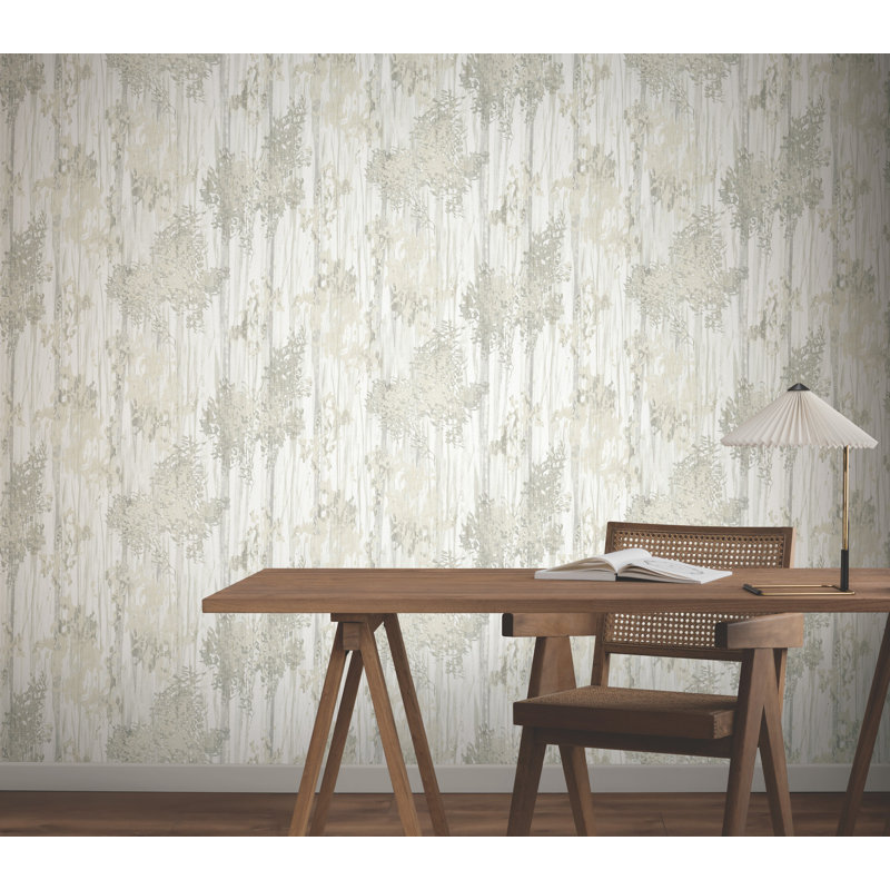 Papier peint Aspen Grove, Gris